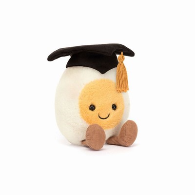 Jellycat Boiled Egg Graduation UK | 59708DBRU